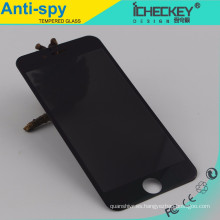 Venta caliente! Vidrio templado anti-espía del protector de pantalla de privacidad para teléfono móvil iPhone 6